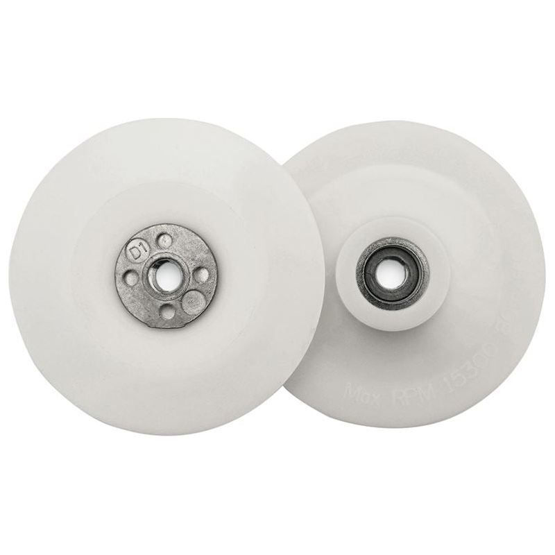 Flexipads World Class Angle Grinder Pad White 100mm (4in) M10 x 1.25 Flexipads World Class - RockBottom Northampton