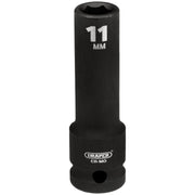 Draper Draper Hi-TORQ Deep Impact Socket, 1/2" Sq. Dr., 11mm Draper - Town Tools