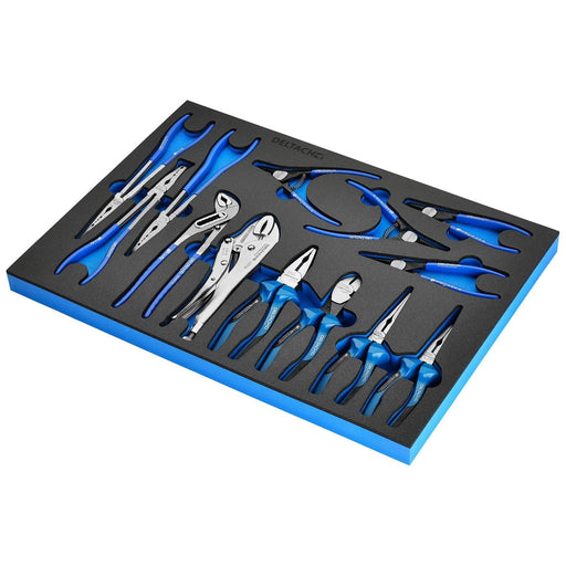 Draper Bunker Pliers Set in EVA Foam Inlay (13 Piece) Draper - Town Tools