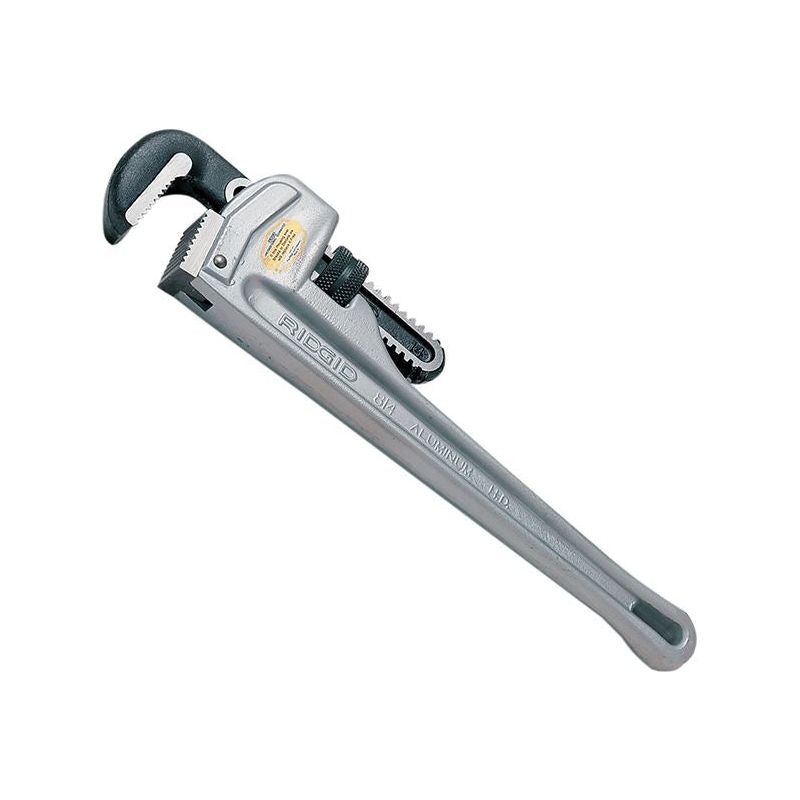 Ridgid Aluminium Straight Pipe Wrench 450mm (18in) RIDGID - RockBottom Nothampton