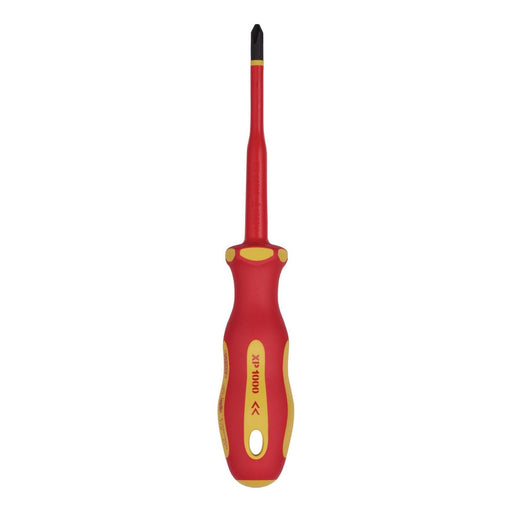 Draper XP1000 VDE Slimline Cross Slot Screwdriver, No.2 x 100mm 02164 Draper - Town Tools 