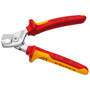 Draper Knipex 95 16 160 SB StepCut VDE Insulated Cable Shears, 160mm Draper - Town Tools