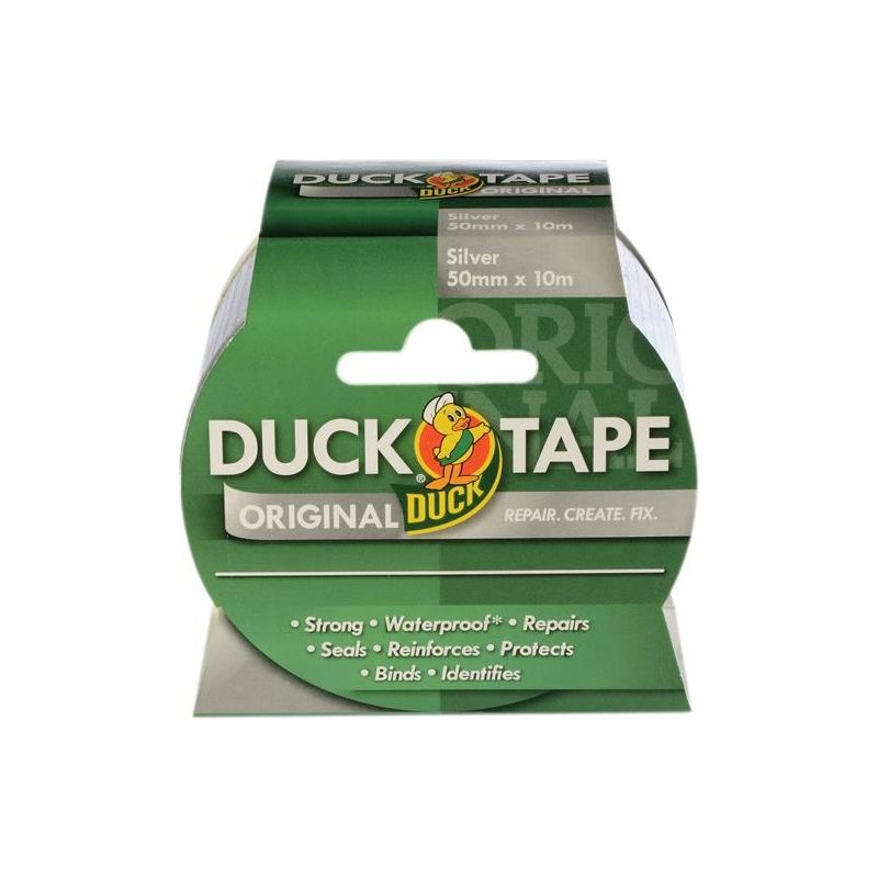 Shurtape Duck Tape® Original 50mm x 10m Silver Shurtape - RockBottom Nothampton