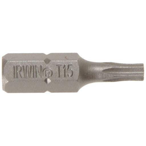 Irwin® TORX Insert Bits TX15 25mm (Pack 10) IRWIN® - RockBottom Northampton