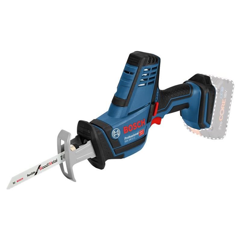 Bosch GSA 18V-LI C Professional Reciprocating Saw 18V Bare Unit Bosch - RockBottom Northampton