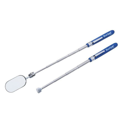 Bluespot Tools Inspection Mirror and Pickup Tool Set, 2 Piece BlueSpot Tools - RockBottom Northampton