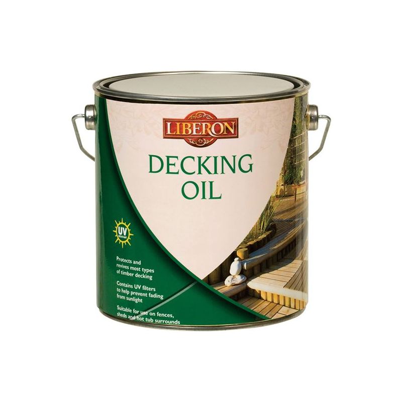 Liberon Decking Oil Teak 2.5 litre Liberon - RockBottom Northampton