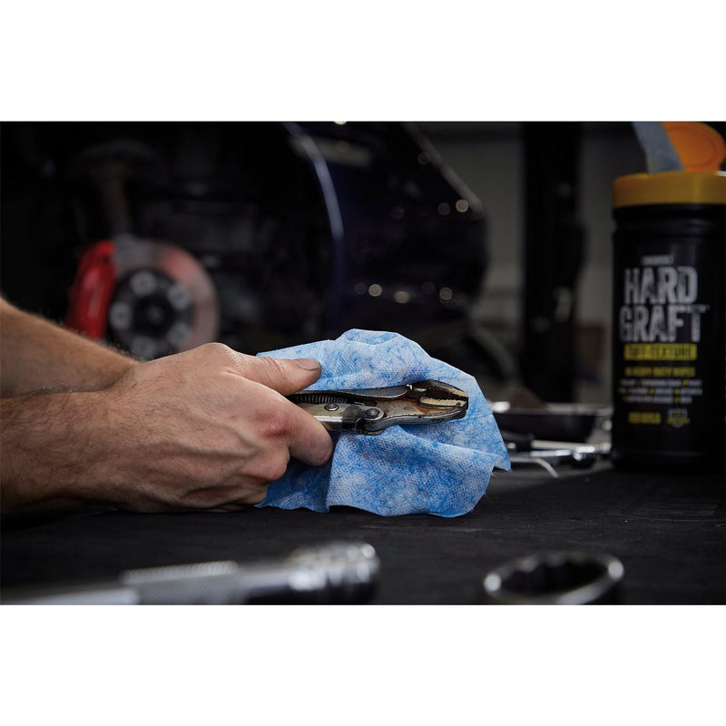 Draper Draper Hard Graft Multipurpose Tuff-Texture Wipes (Tub of 80) Draper - Town Tools