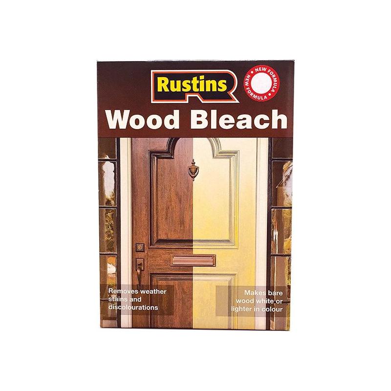 Rustins Wood Bleach Set (A & B Solution 500ml) Rustins - RockBottom Nothampton