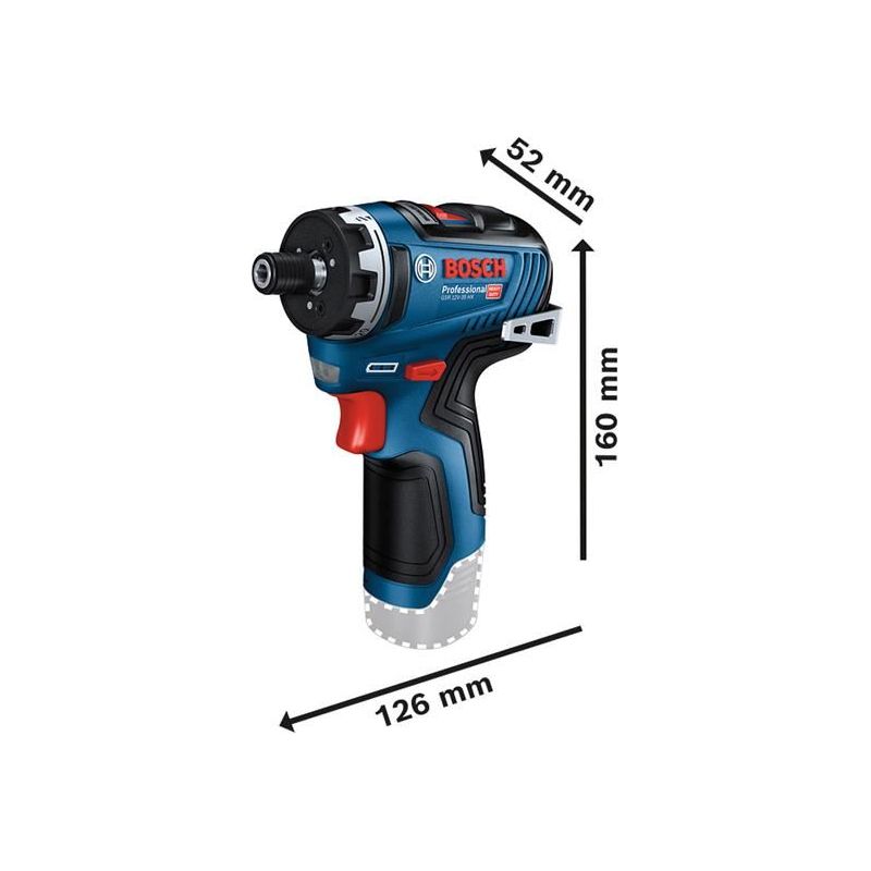 Bosch GSR 12V-35 HX Professional Screwdriver 12V Bare Unit Bosch - RockBottom Northampton