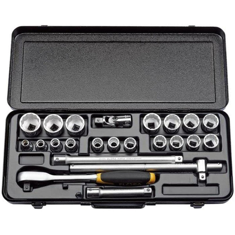 Draper Elora Imperial Socket Set, 1/2" Sq. Dr. (23 Piece) 50649 Draper - Town Tools 