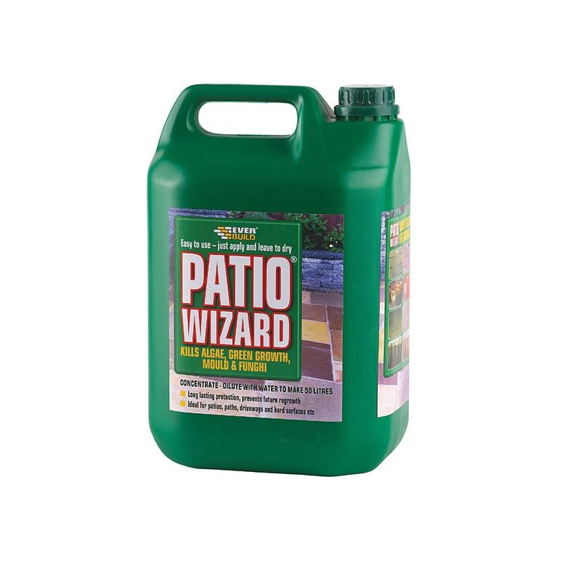 Everbuild Sika Patio Wizard Concentrate 5 litre Everbuild Sika - RockBottom Northamptin