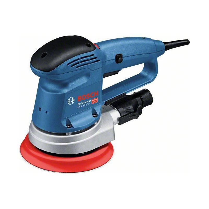 Bosch GEX 34-150 Professional Random Orbital Sander 150mm 340W 240V Bosch - RockBottom Northampton
