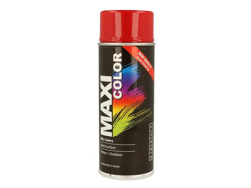 MAXICOLOR Spray Paint Gloss Carmine Red 400ml MX3002