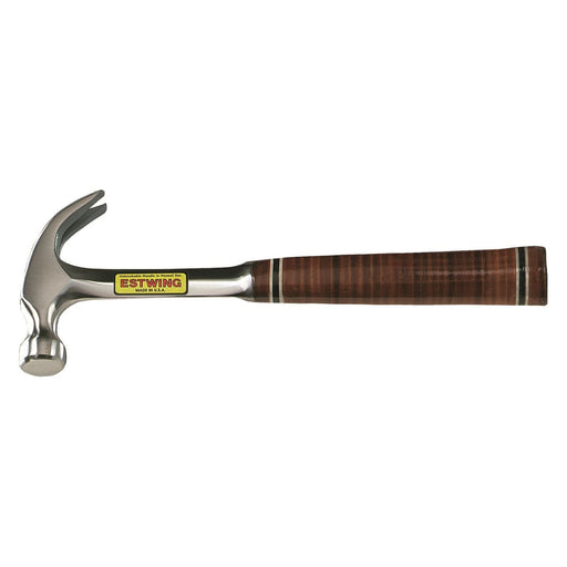 Draper Estwing E12C Curved Claw Hammer with Leather Grip, 12oz/336g Draper - Town Tools