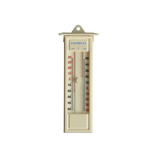 Faithfull Thermometer Press Button Max-Min Faithfull - RockBottom Northampton