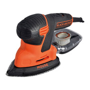 Black + Decker KA2500K-GB Compact Mouse® Sander 120W 240V BLACK + DECKER - RockBottom Northampton