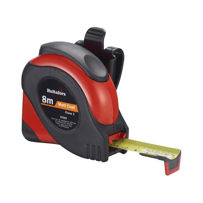 Hultafors BT8M Big T Pocket Tape 8m (Width 25mm) (Metric only) Hultafors - RockBottom Northampton
