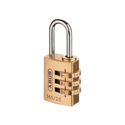 Abus Mechanical 165/20 20mm Solid Brass Body Combination Padlock (3-Digit) Carded ABUS Mechanical - RockBottom Northampton 