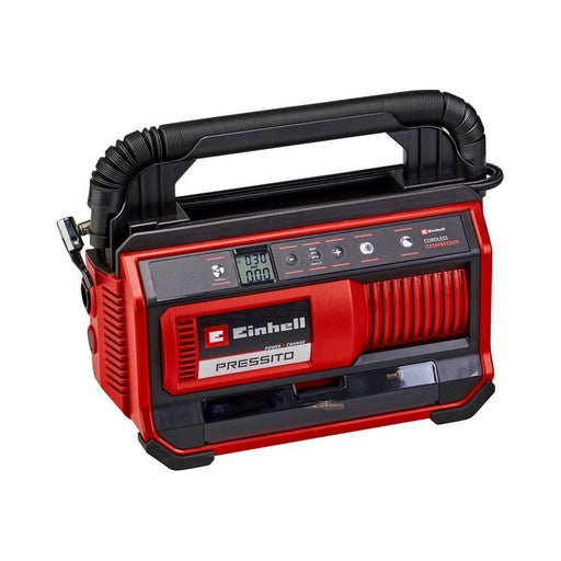 Einhell PRESSITO 18/25 Power X-Change Air Compressor 18V Bare Unit Einhell - RockBottom Northamptin