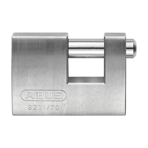 Abus Mechanical 82TI/70mm TITALIUM™ Shutter Padlock Keyed Alike KA8519 ABUS Mechanical - RockBottom Northampton 