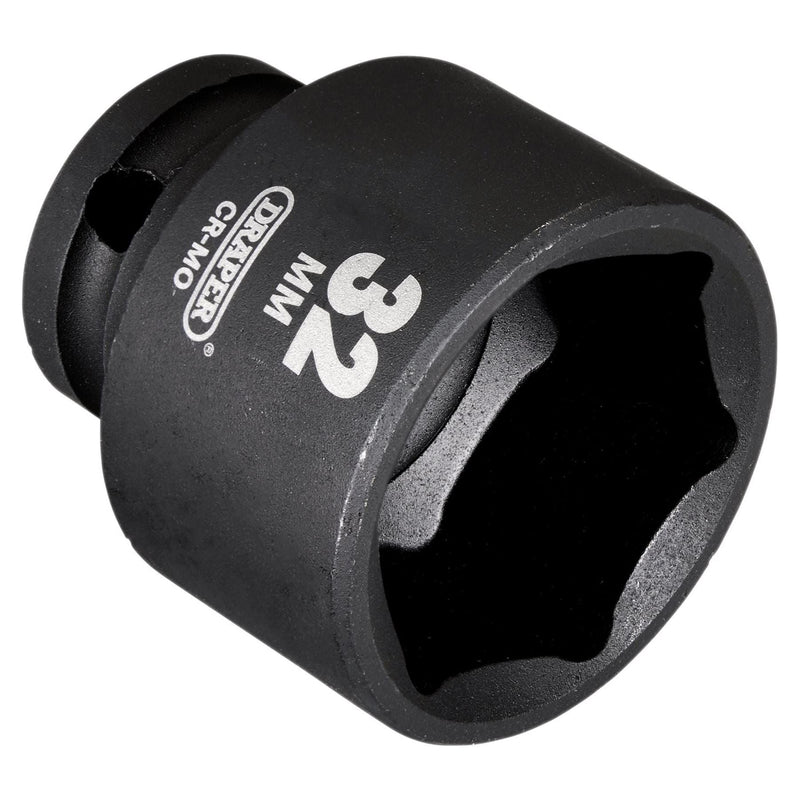 Draper Draper Hi-TORQ Impact Socket, 1/2" Sq. Dr., 32mm Draper - Town Tools