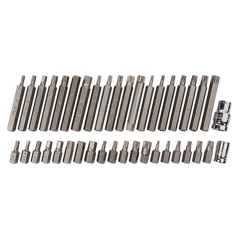 Bluespot Tools Mixed Hex Spline & TORX Bit Set, 40 Piece BlueSpot Tools - RockBottom Northampton
