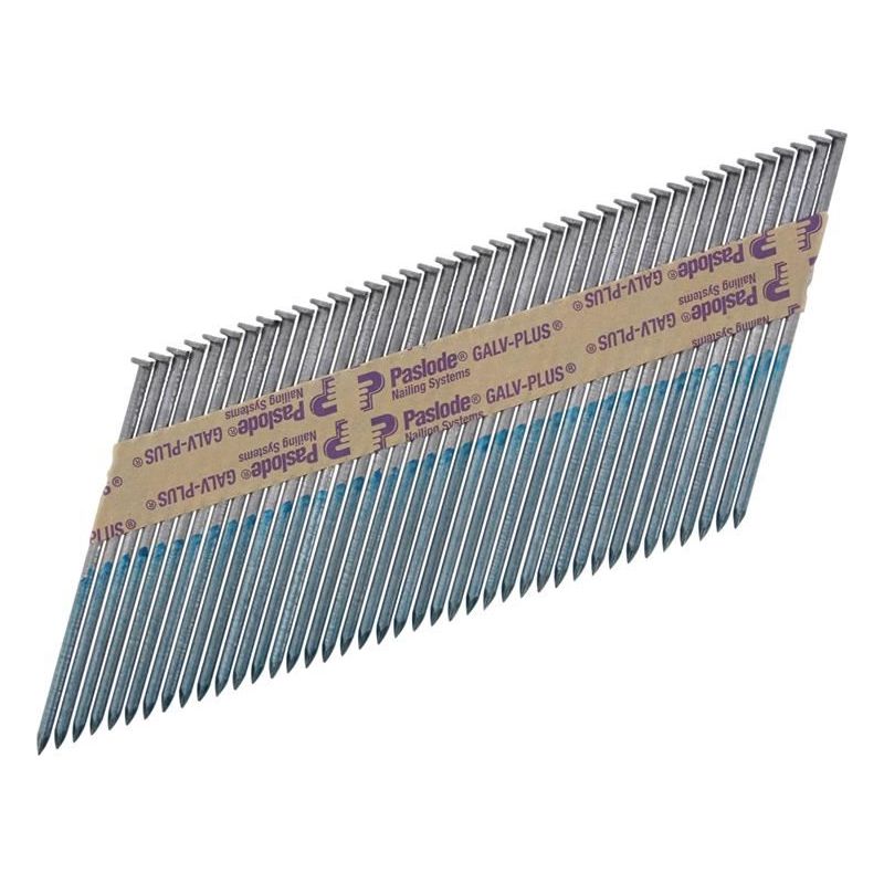 Paslode 3.1 x 90mm IM360 Smooth Nails Galv-Plus® Finish Box of 2200 + 2 Fuel Cells Paslode - RockBottom Nothampton