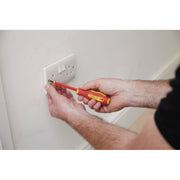 Draper XP1000 VDE Plain Slot Screwdriver, 4.0 x 100mm 64414 Draper - Town Tools 