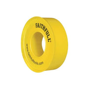 Faithfull P.T.F.E Gas Tape 12mm x 5m White (Pack 10) Faithfull - RockBottom Northampton