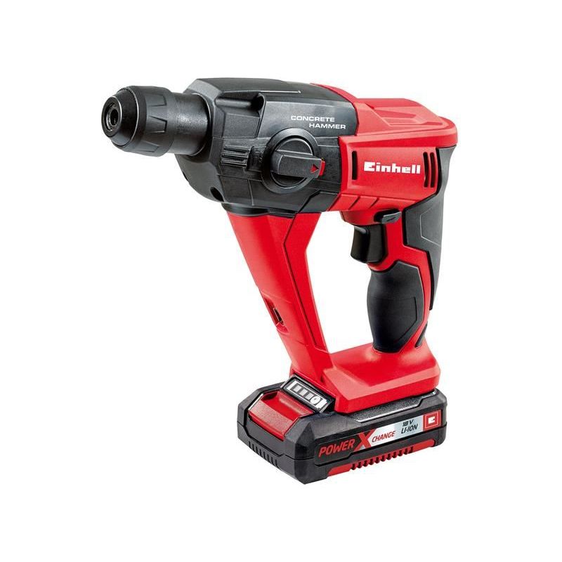 Einhell TE-HD 18 Li Cordless Rotary Hammer Kit 18V 1 x 1.5Ah Li-ion Einhell - RockBottom Northamptin