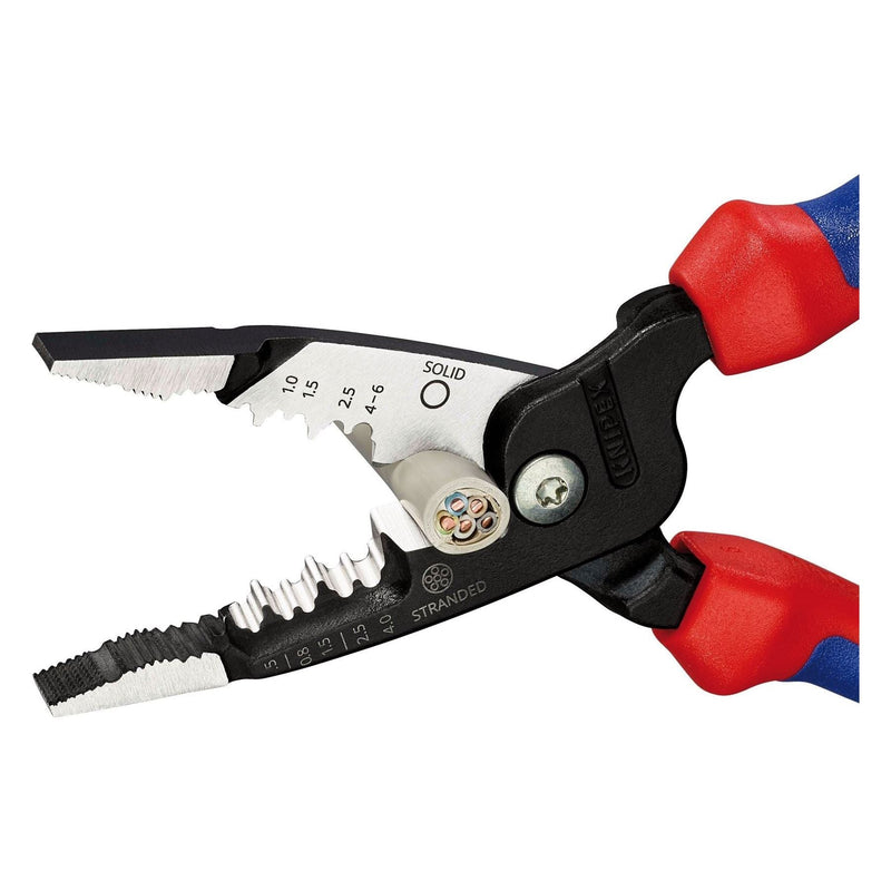 Draper Knipex 13 72 200 ME Wire Stripper with Multi-Component Grips, 200mm Draper - Town Tools