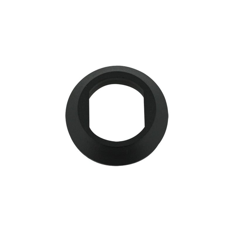 Assa 10mm Black Plastic Escutcheon