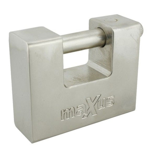 Maxus 84mm Hardened Steel Padlock