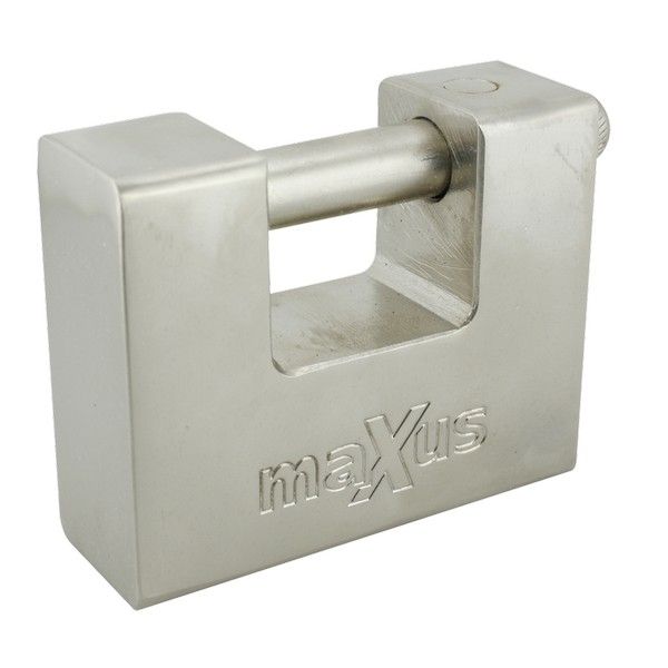 Maxus 84mm Hardened Steel Padlock