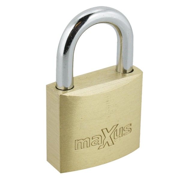 Maxus® Brass Padlocks (MX8) - Blister Packed