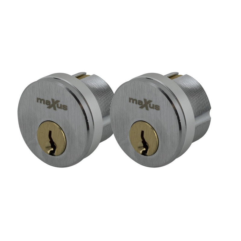 Maxus Dual Finish MX-D Screw In Cylinder - Pair