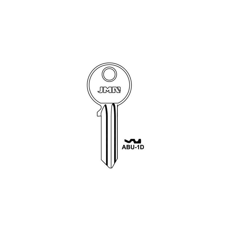 JMA ABU-1D Cylinder Key Blank for Abus®