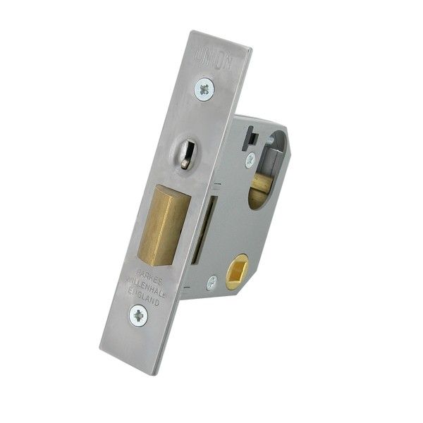 Union Mortice Nightlatch Case 77mm - PB