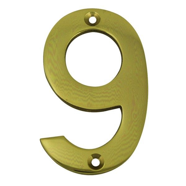 Brass House Numbers & Letters