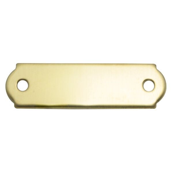 Scalloped Brass Plates