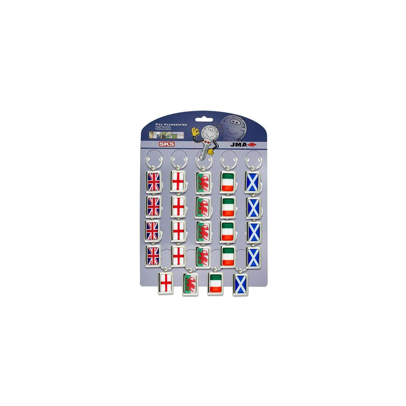 Flag Key Rings (CA062/CA065/CA066/CA067/CA062)