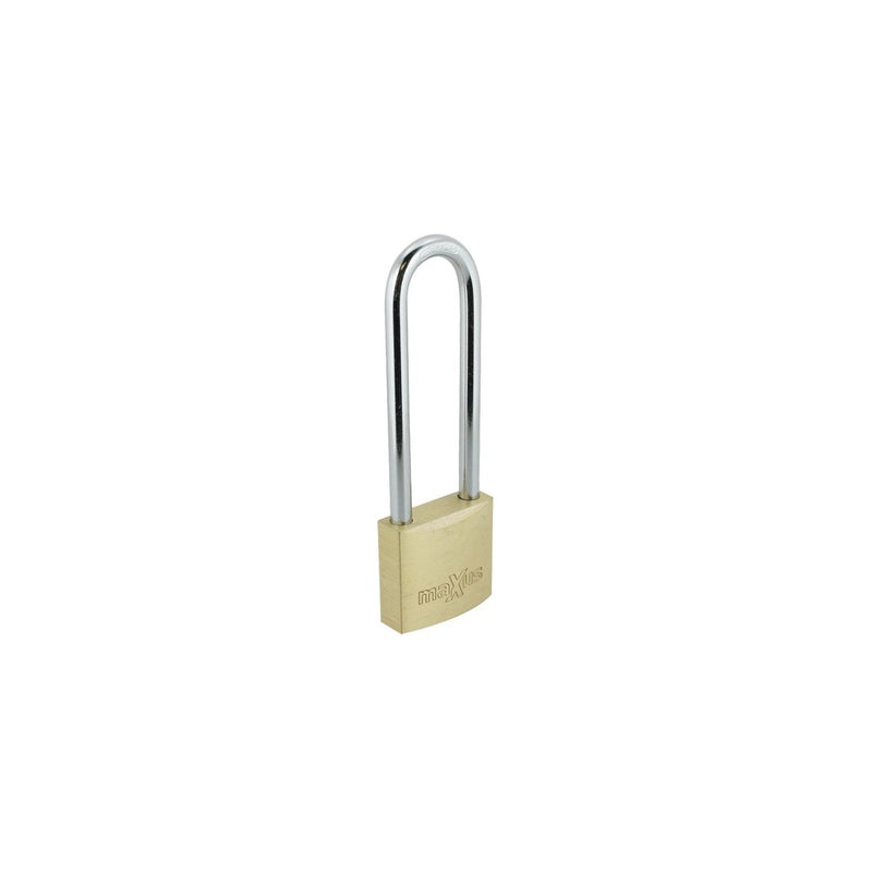 Maxus® Brass Long Shackle Padlocks (MX7/MX8)