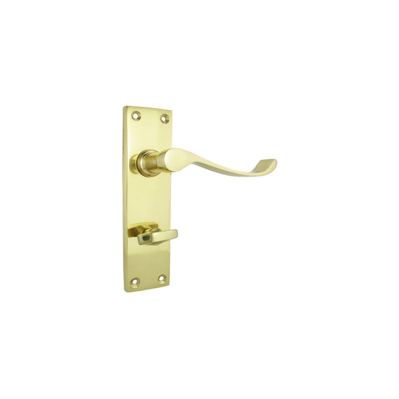 Brass Victorian Contract - Scrolled Handle