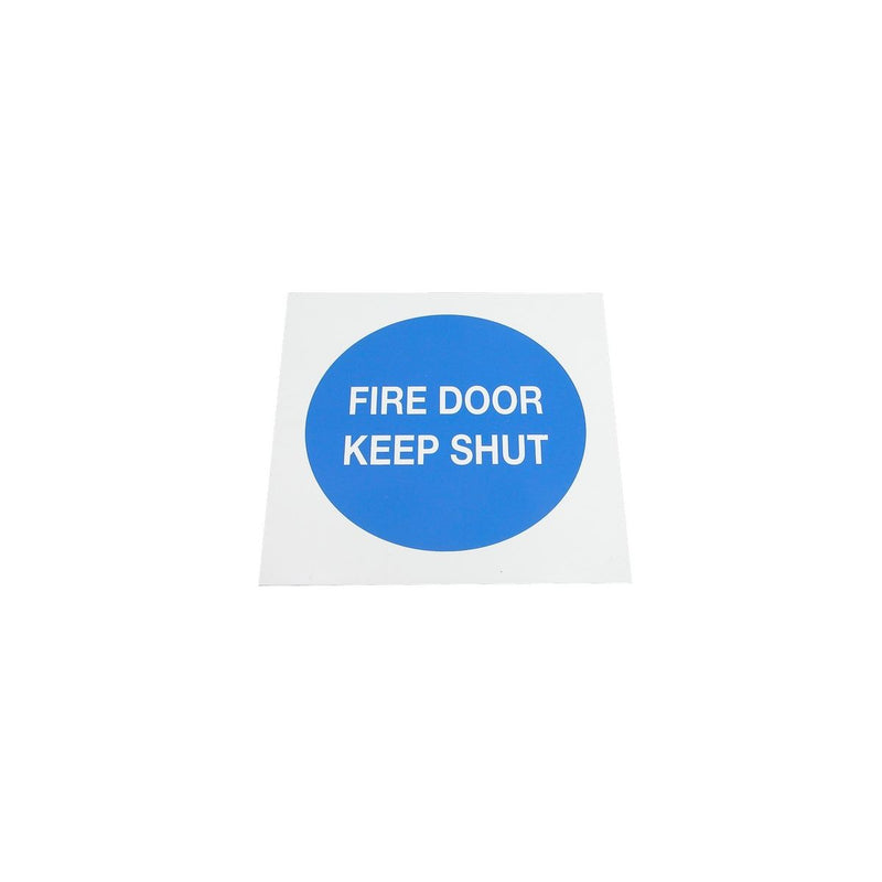 Square Plastic Fire Door Signs
