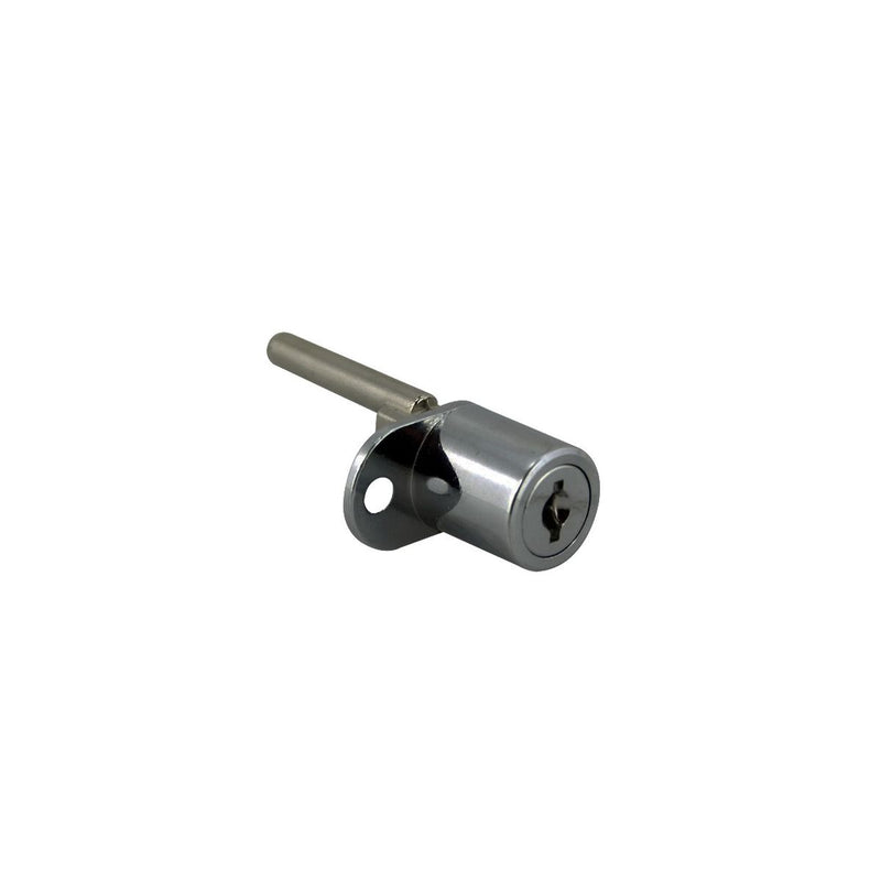 L&F 5845 Pedestal Desk Lock - 1 Flange Left