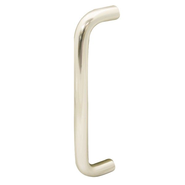 'D' Pull Handle  Chrome Grade 304 (Rear Fixing)