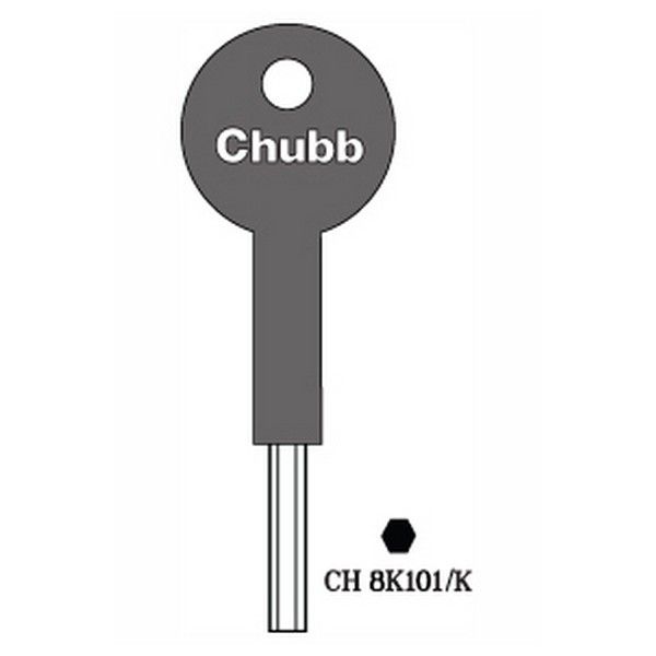 Yale 8K101/K Window Key