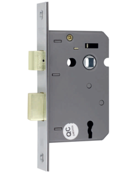 Maxus 3 Lever Mortice Sash Lock 2.5" Brass