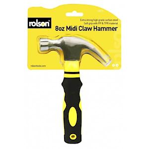 Rolson 8oz Midi Claw Hammer